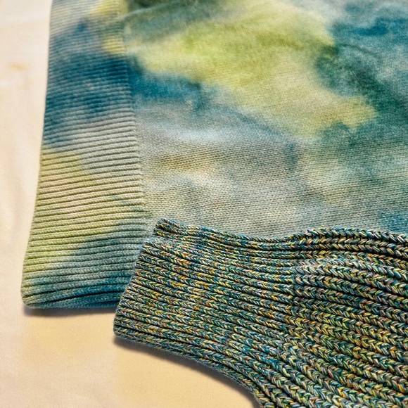 ANTHROPOLOGIE WATERCOLOR TIE DYE SWEATER, S - Picture 5 of 7